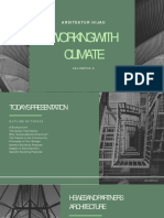 Working With Climate: Arsitekturhijau