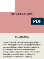 Konsep Eksplorasi