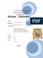 Sistema Concursal en El Peru
