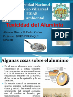 Toxicologia Del Aluminio