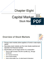 Chapter Eight Overview of Stock Markets and Indexes