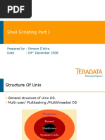 Shell Scripting - Part I