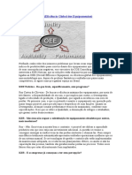 Metodologia O.E.E (Eficiência Global Dos Equipamentos) : KSR Notícias - Do Que Trata, Especificamente, Esse Programa?