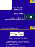 Macroeconomic and Industry Factors Affecting Stock Valuation