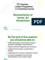 ITF Level 2 Introduction Biomechanics