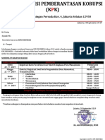 Surat Panggilan Calon Karyawan (I) KPK Indonesia Jakarta, Selatan PDF