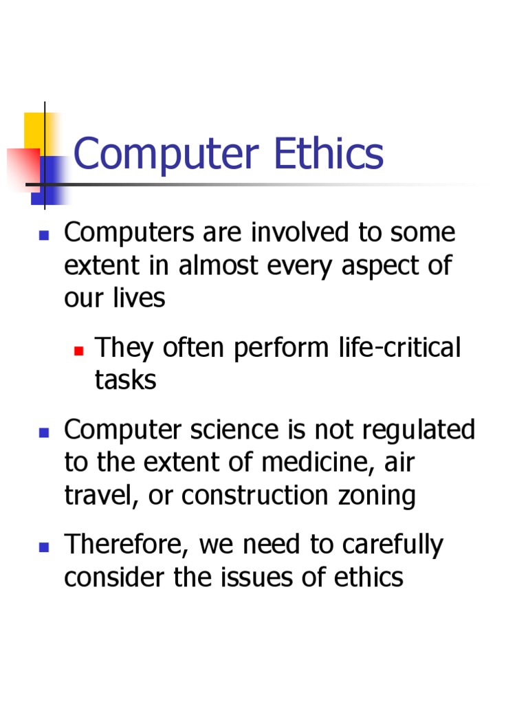 Computer Ethics for IT Pros | PDF | License | Privacy