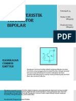 Karakteristik Transistor Bipolar Tugas 12