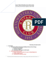 The Rotaract Club of Northwestern University