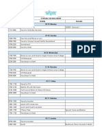 Schedule For NIELE OHAROE