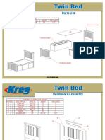 Twin Bed Plans