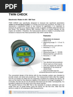 Twin Check: Electronic Water-in-Oil / BN Test