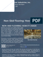 Non Skid Flooring How Its Made