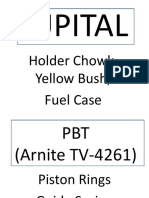 Jupital: Holder Chowk, Yellow Bush, Fuel Case