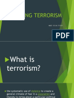 Mounting Terrorism: Maed - Social Studies