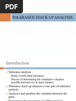 Tolerance Stack Up Analysis