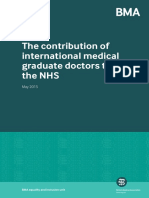 The Contribution of IMGs To The NHS PDF