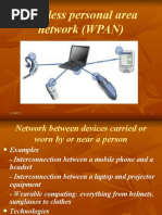 Wireless Personal Area Network (WPAN)