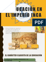 La Educación en El Imperio Inca