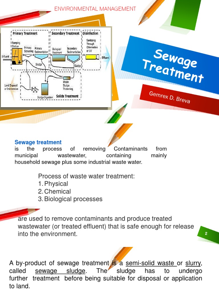 Sewage Treatment | PDF | Sewage Treatment | Wastewater