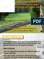 Characterization of Glacial Materials Using Seismic Refraction and Multichannel Analysis of Surface Waves