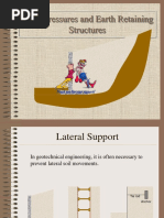 Lateral Earth Pressures