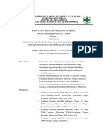 Dinas Kesehatan Kabupaten Kepulauan Yapen Puskesmas Mumbeai Distrik Teluk Ampimoi JL - Trans Yapen Randawaya, Kode Pos 98211
