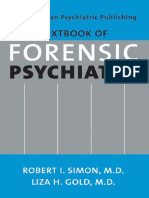 Textbook of Forensic Psychiatry