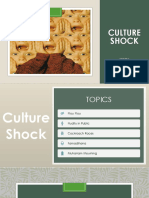 Culture Shock: Group 1 Bs Architecture - 5C