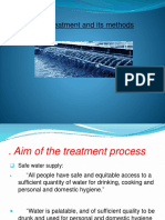Water Treatment and Its Methods