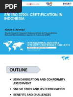 SNI ISO 37001 Certification in Indonesia - Kukuh S Achmad PDF