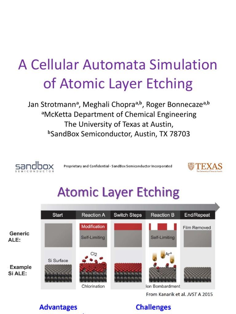 Fast ALE Simulation for Engineers | PDF | Semiconductors | Physical ...