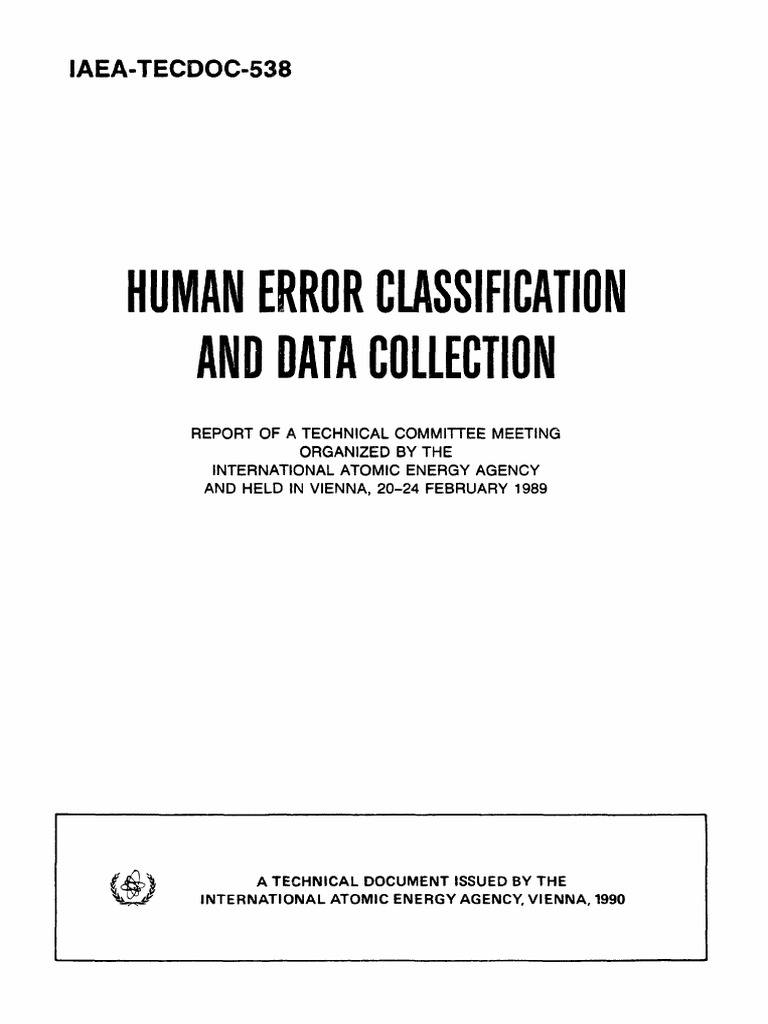 Human Error | PDF | Reliability Engineering | Qualitative Research