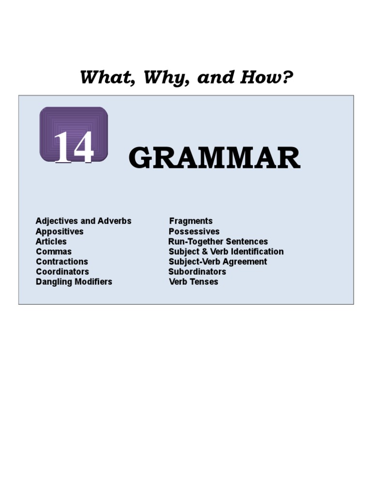 Grammar Guide: Adjectives & Adverbs | PDF | Adverb | Adjective