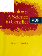 Psychology A Science in Conflict