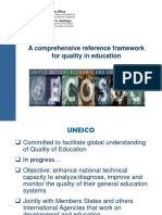 A Comprehensive Reference Framework For Quality in Education