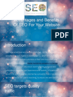 Advantages and Benefits of SEO for Your Website