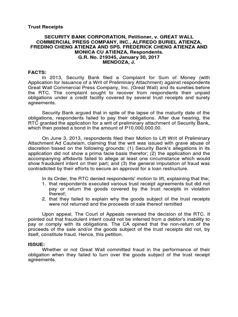 Special Cases PDF Security Interest Negotiable Instrument