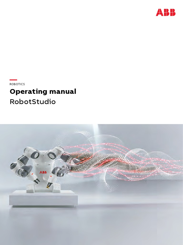 RobotStudio Operating Manual PDF | PDF | Simulation | Online And Offline