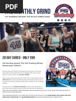 F45 Workout Descriptions and Plans | PDF | Strength Training | Aerobic ...