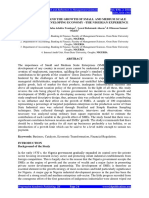 Tax Incentives and The Growth of Small and Medium Scale Enterprises in Developing Economy - The Nigerian Experience