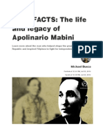 FAST FACTS: The Life and Legacy of Apolinario Mabini