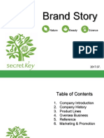 SECRET KEY Brand Introduction (En)