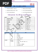 PG TRB Question Papers 2001-2022 PDF | PDF | Observation | Science