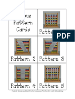 Abacus Pattern Cards 2 1