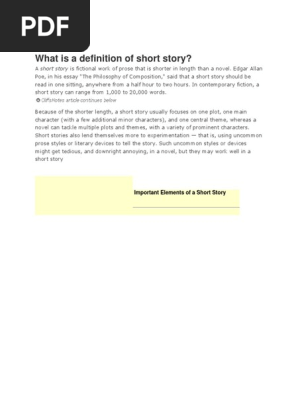 Short Story