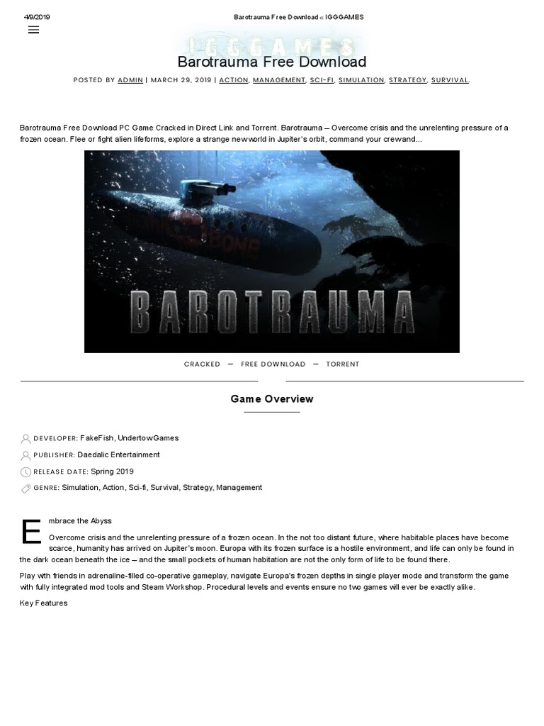 Barotrauma