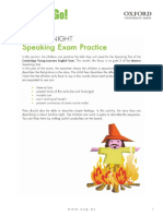 Bonfire Night - Speaking Exam Practice PDF