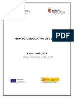 Proyecto Educativo de Centro 2018-19