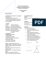 Make An Equilateral Triangle and Square Using A Compass